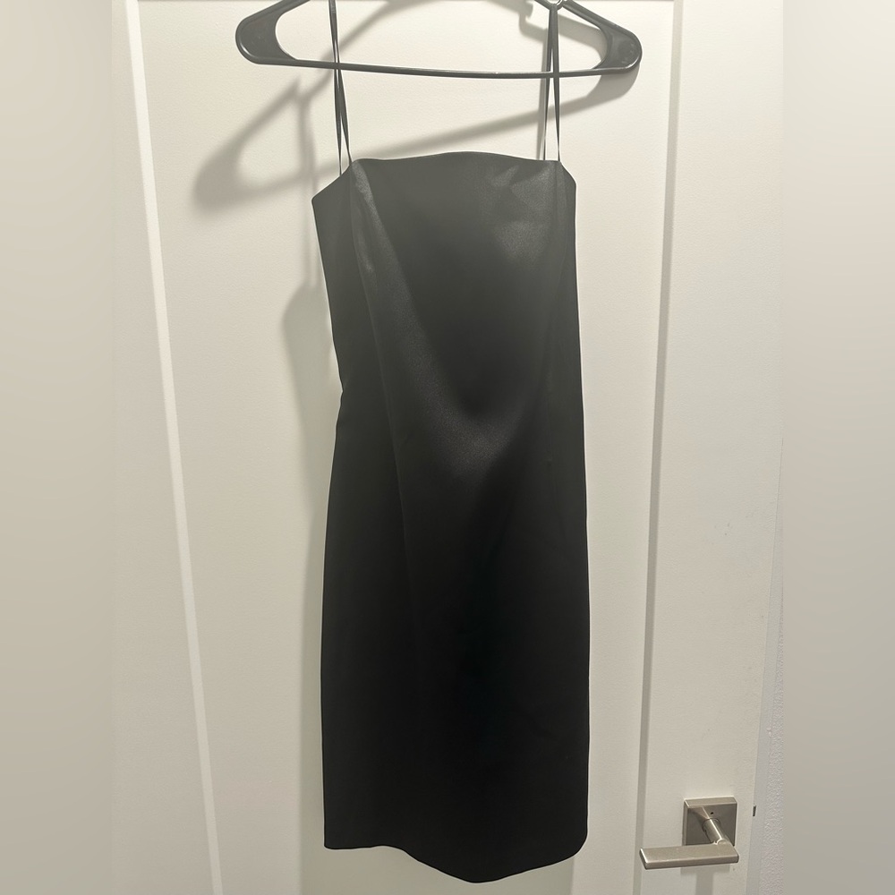Laundry By Shelli Segal Black Strapless Dress